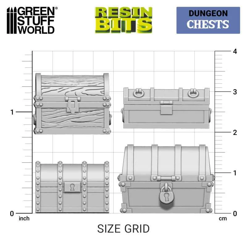 GSW Resin Basing Set - Chests - Image 3