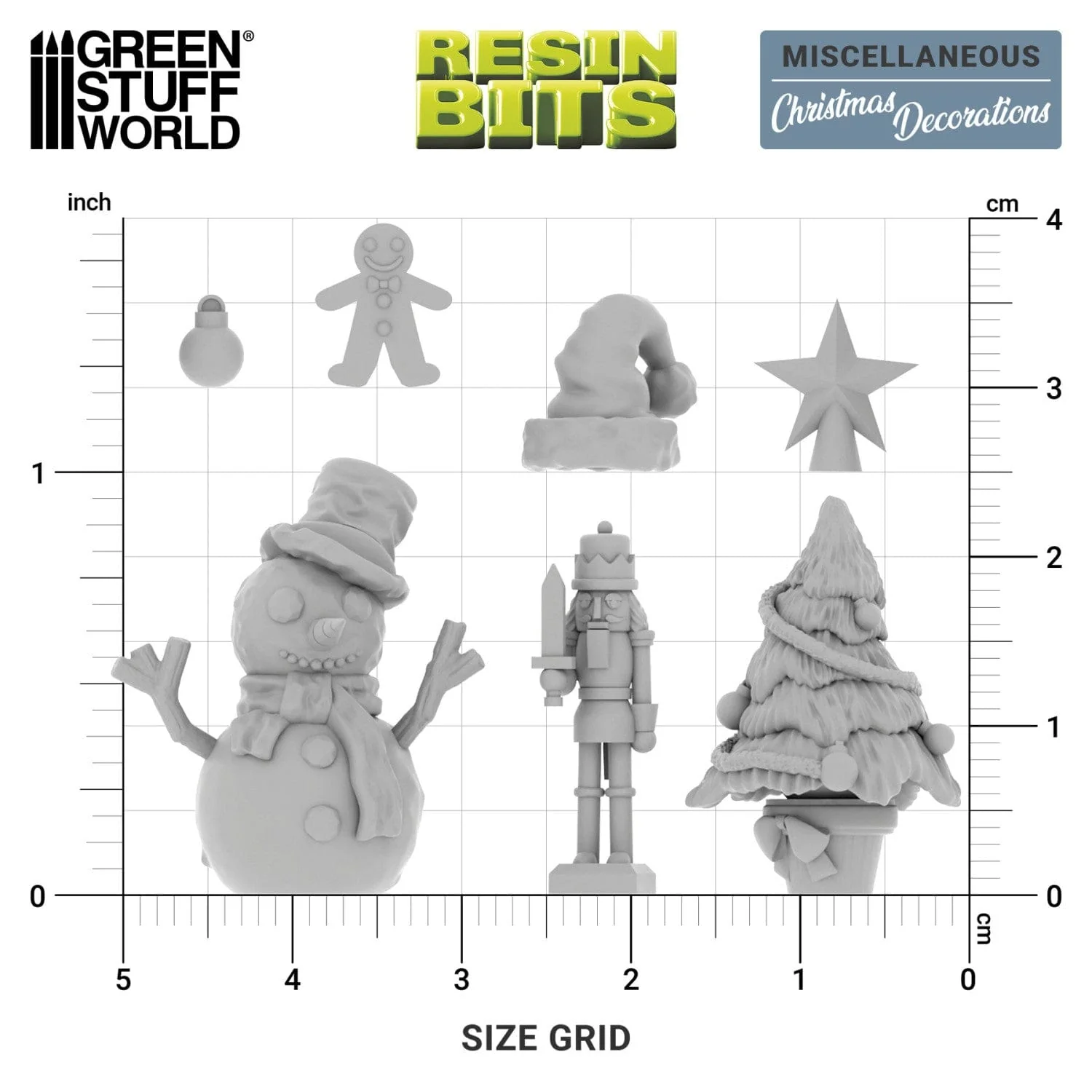GSW Resin Basing Set - Christmas Decorations set - Image 3