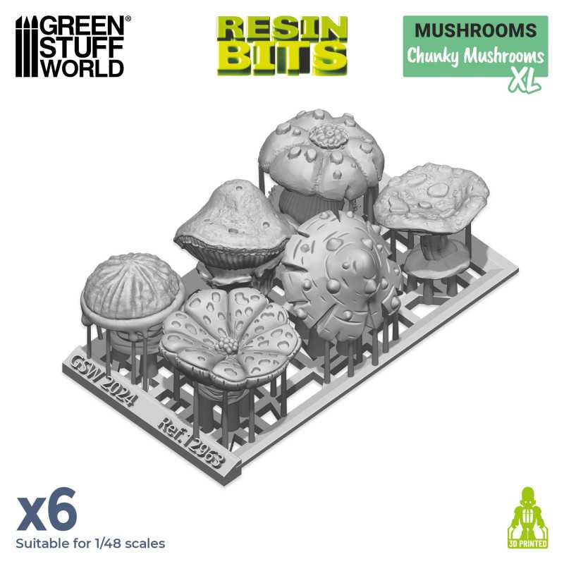 GSW Resin Basing Set - Chunky Mushrooms XL - Image 2