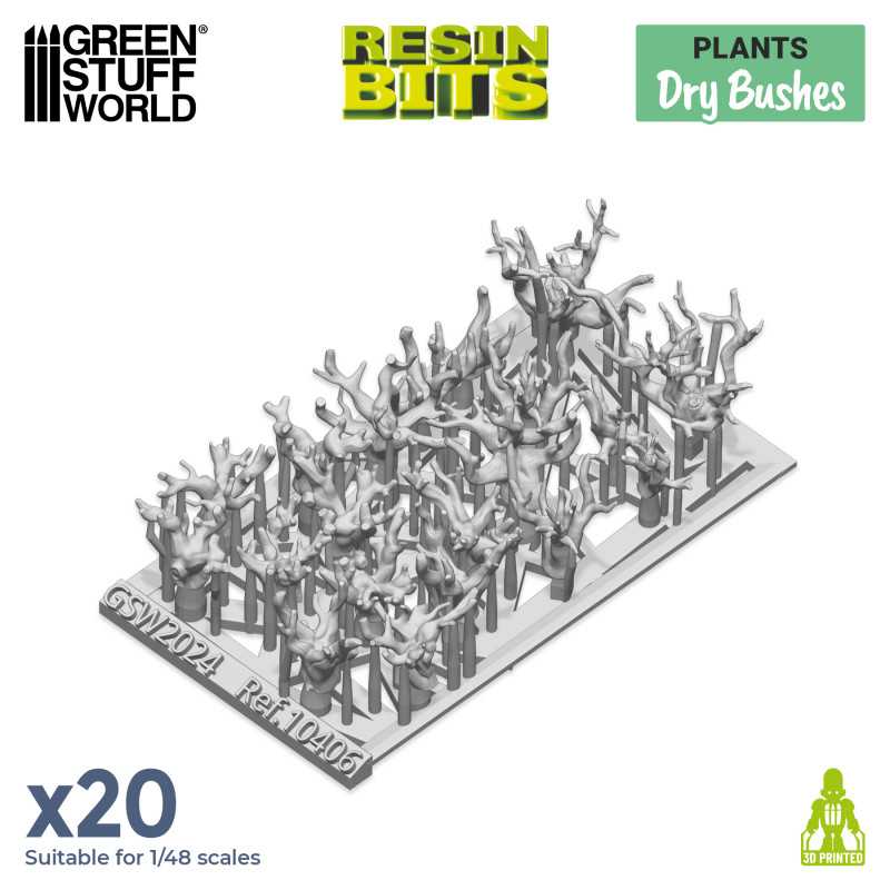 GSW Resin Basing Set - Dry Bushes - Image 3