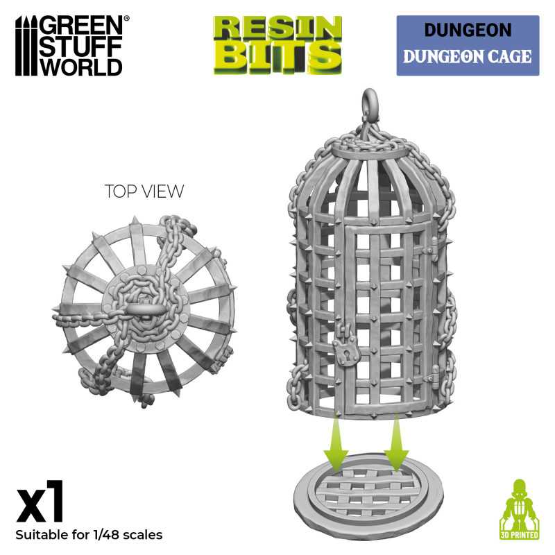 GSW Resin Basing Set - Dungeon Cage - Image 2