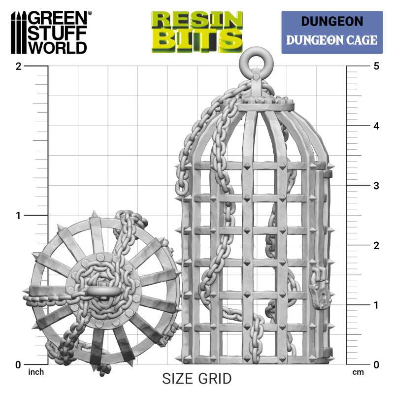 GSW Resin Basing Set - Dungeon Cage - Image 3