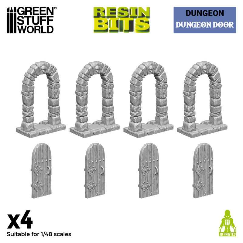 GSW Resin Basing Set - Dungeon Doors - Image 2