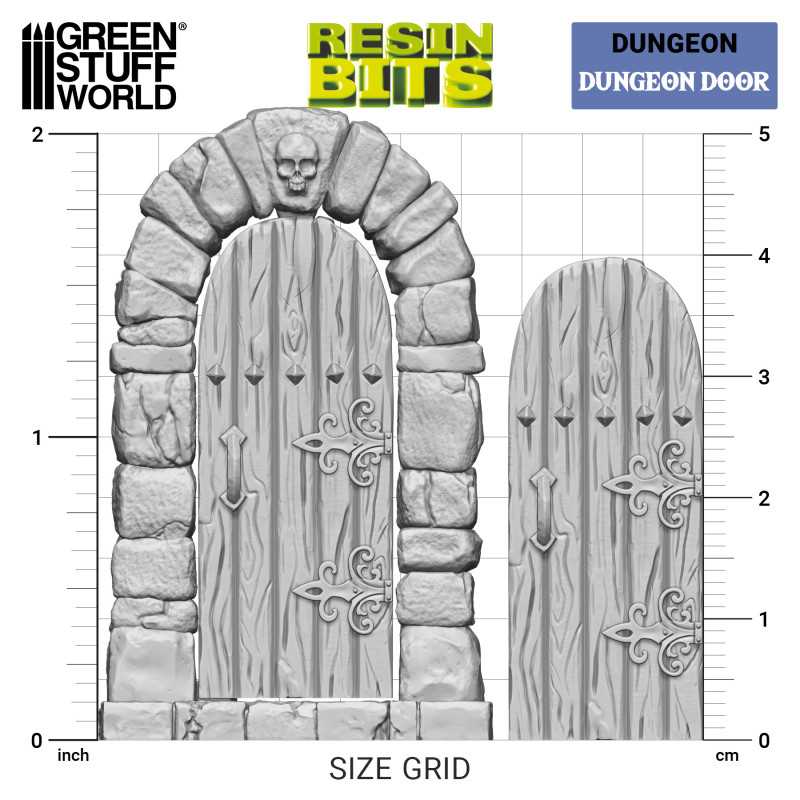 GSW Resin Basing Set - Dungeon Doors - Image 3
