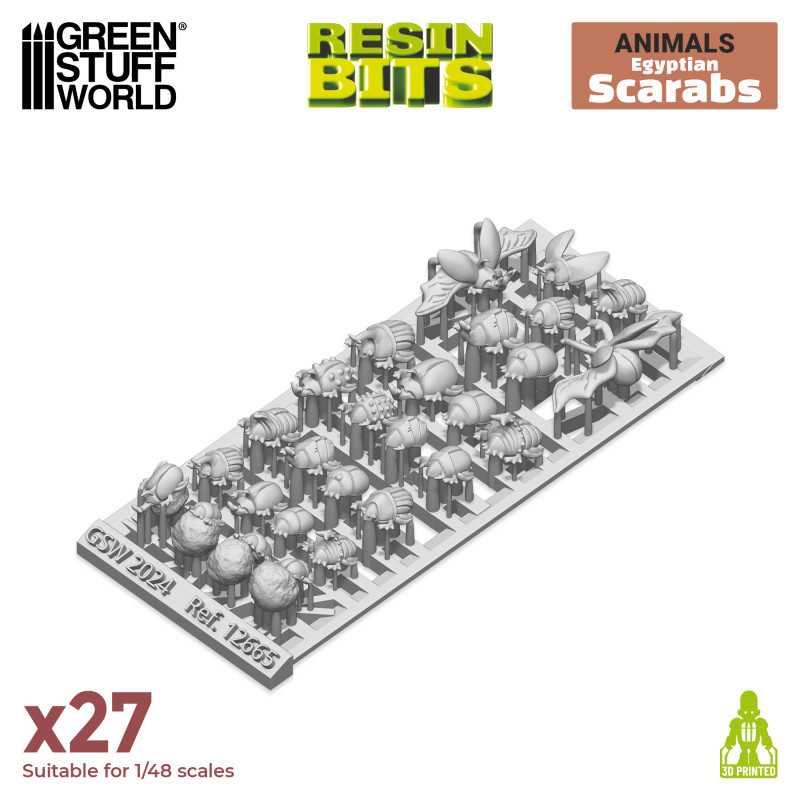 GSW Resin Basing Set - Egyptian Scarabs - Image 2