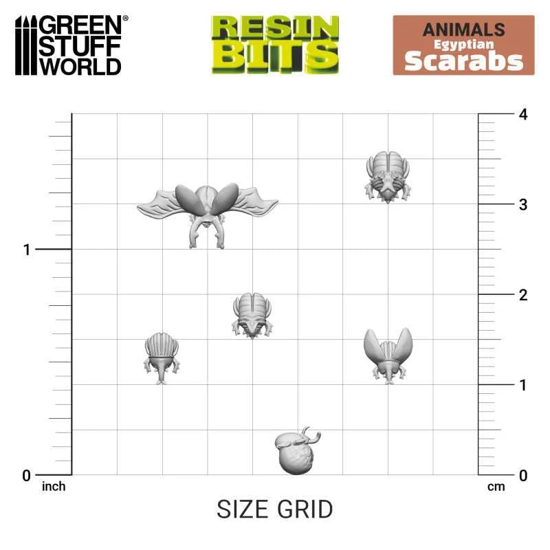 GSW Resin Basing Set - Egyptian Scarabs - Image 3