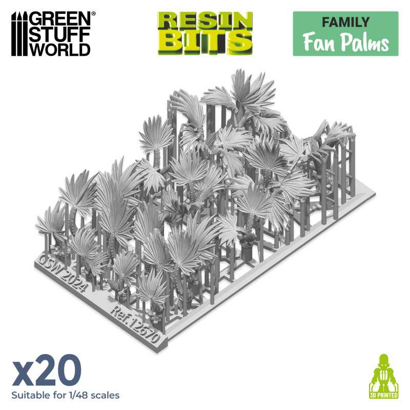 GSW Resin Basing Set - Fan Palms - Image 2