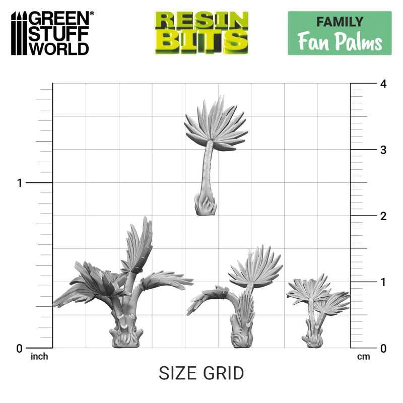 GSW Resin Basing Set - Fan Palms - Image 3