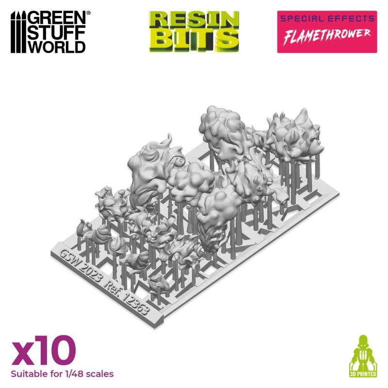GSW Resin Basing Set - Flamethrower Special Effects - Image 2