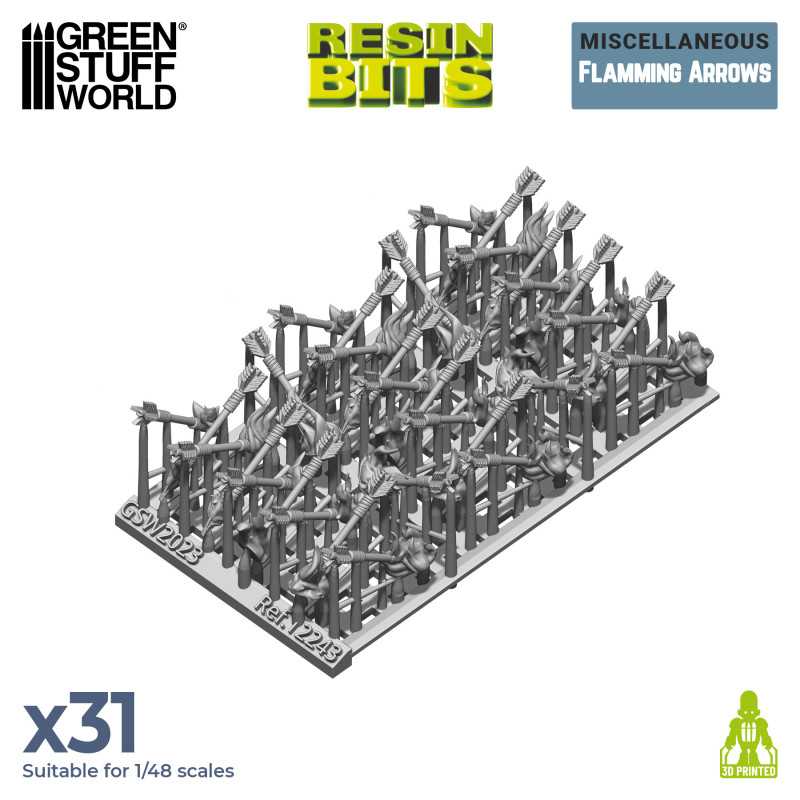 GSW Resin Basing Set - Flamming Arrows - Image 2