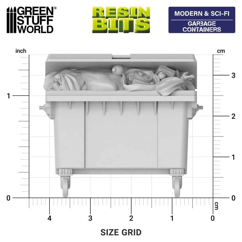 GSW Resin Basing Set - Garbage Container - Image 2