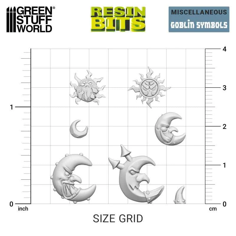GSW Resin Basing Set - Goblin Symbols - Image 3
