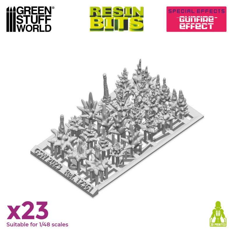 GSW Resin Basing Set - Gunfire Special Effects - Image 2