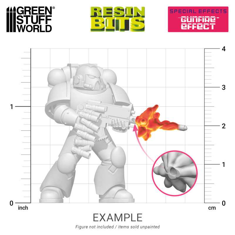 GSW Resin Basing Set - Gunfire Special Effects - Image 4