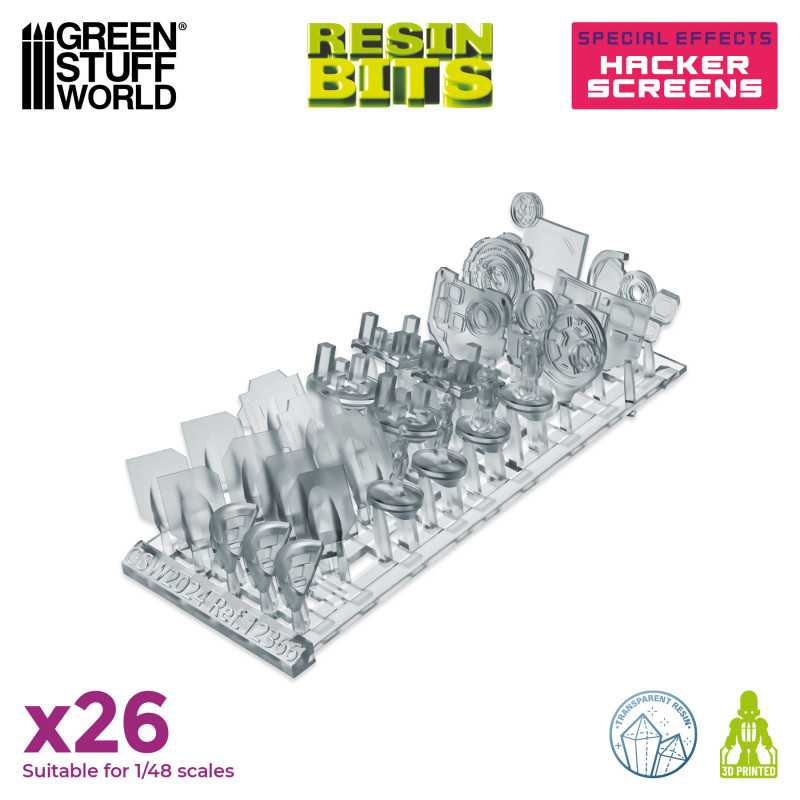 GSW Resin Basing Set - Hacker Screens - Image 2