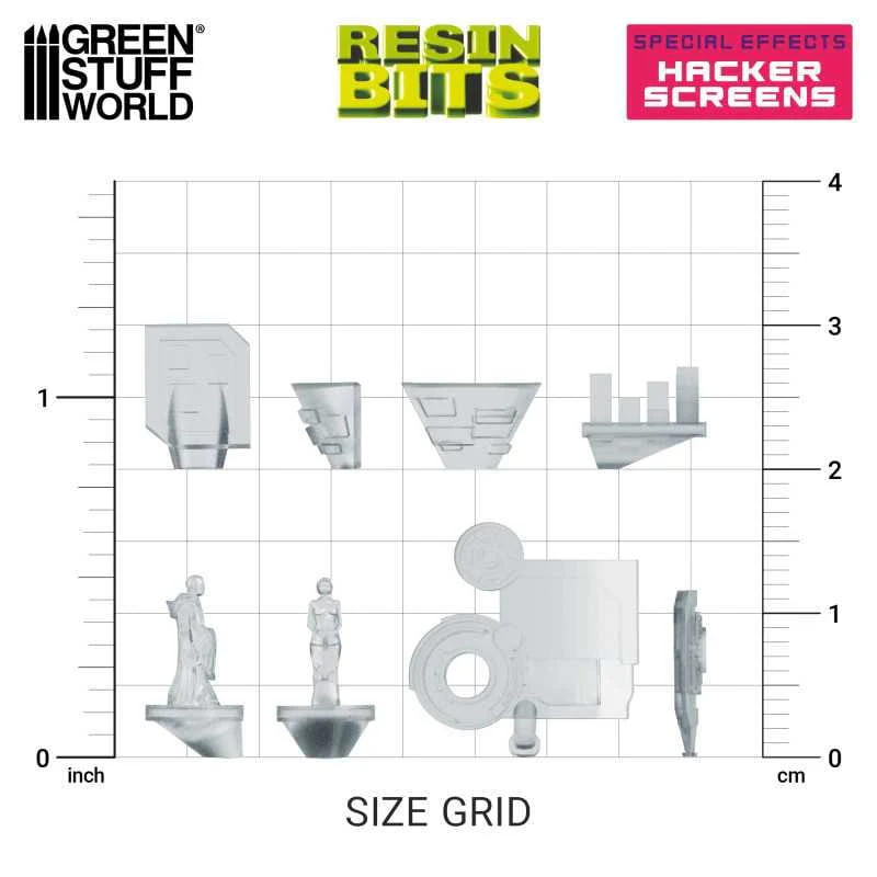 GSW Resin Basing Set - Hacker Screens - Image 3