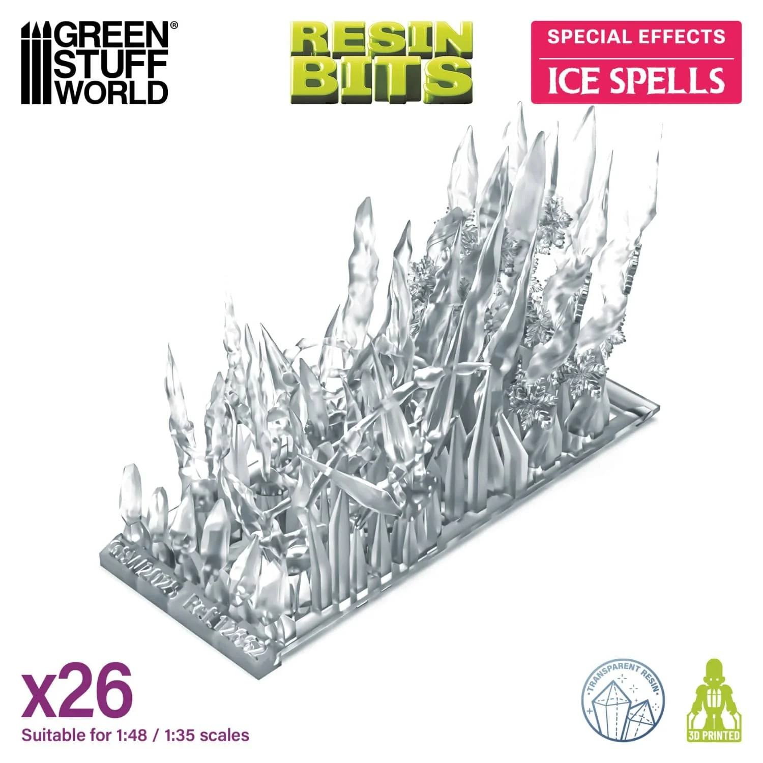 GSW Resin Basing Set - Ice Spells - Image 3