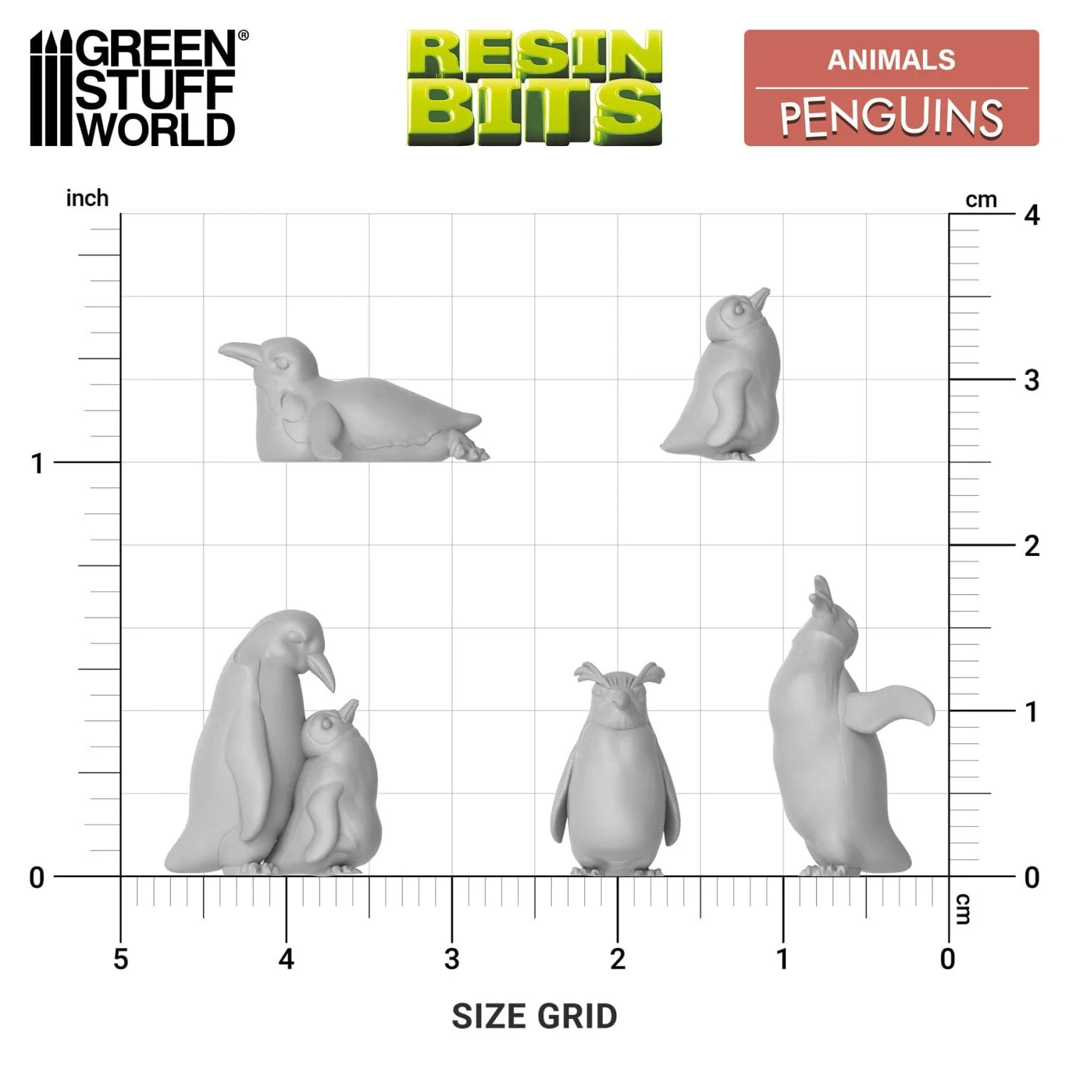 GSW Resin Basing Set - Penguins - Image 3
