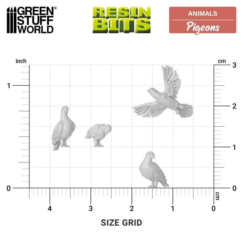 GSW Resin Basing Set - Pigeons - Image 2