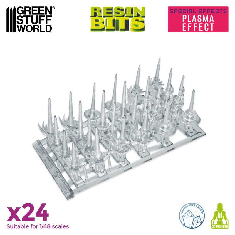 GSW Resin Basing Set - Plasma Special Effects Clear Plastic - Image 2