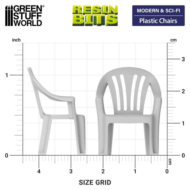 GSW Resin Basing Set - Plastic Chairs - Image 2