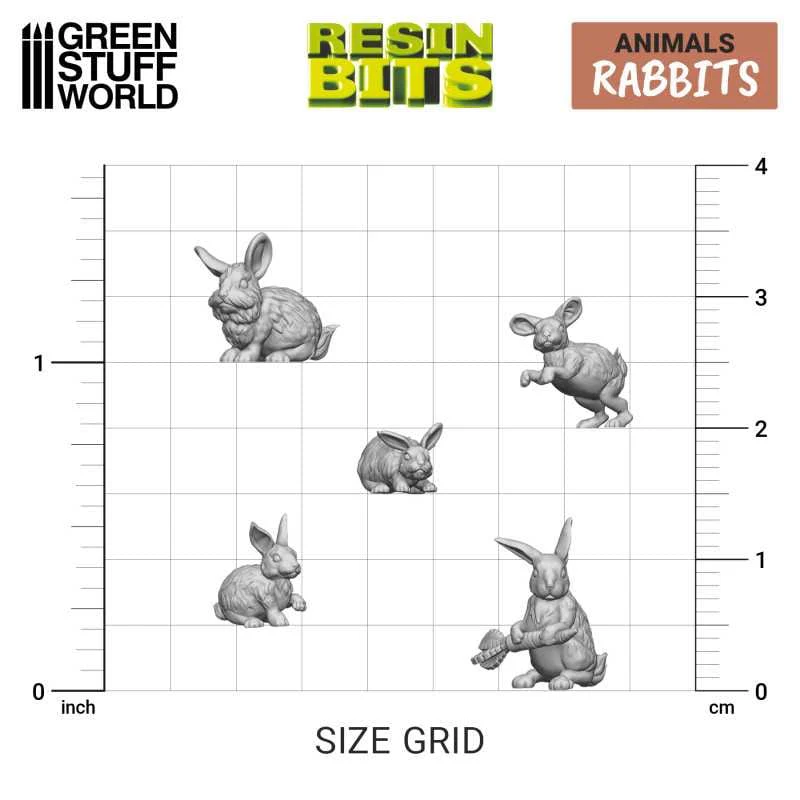GSW Resin Basing Set - Rabbits - Image 3