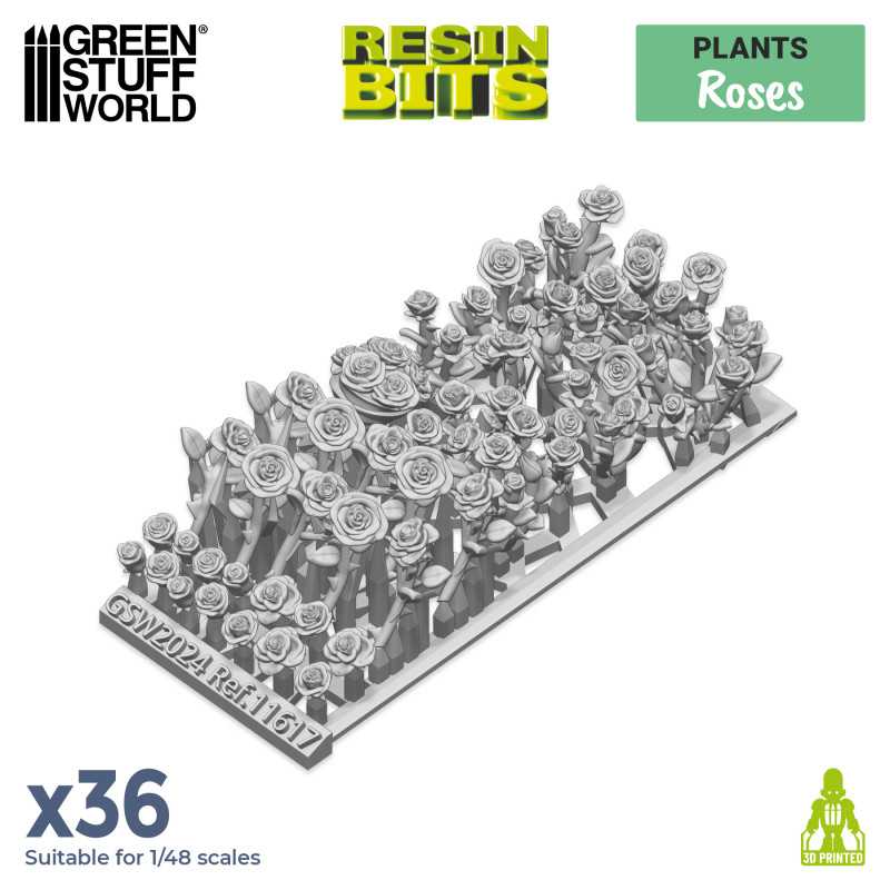 GSW Resin Basing Set - Roses - Image 2