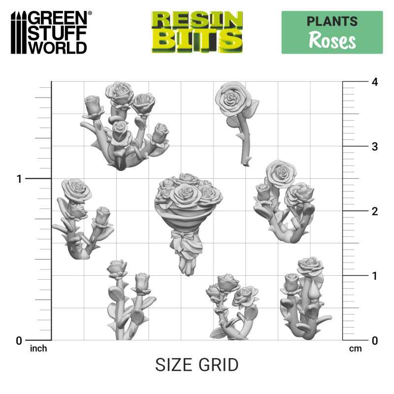 GSW Resin Basing Set - Roses - Image 3