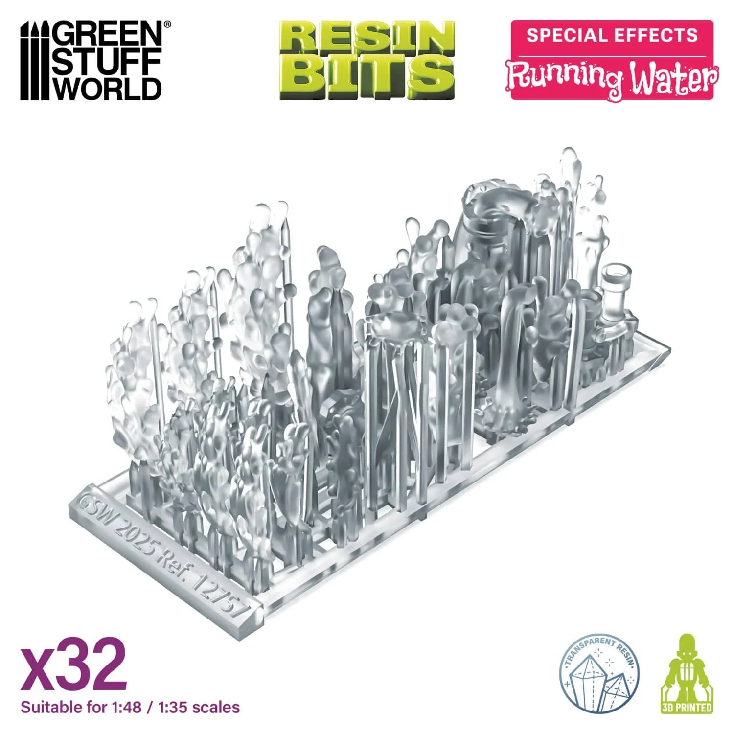 GSW Resin Basing Set - Running Water - Image 3