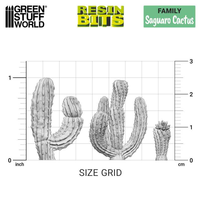 GSW Resin Basing Set - Saguaro Cactus - Image 3