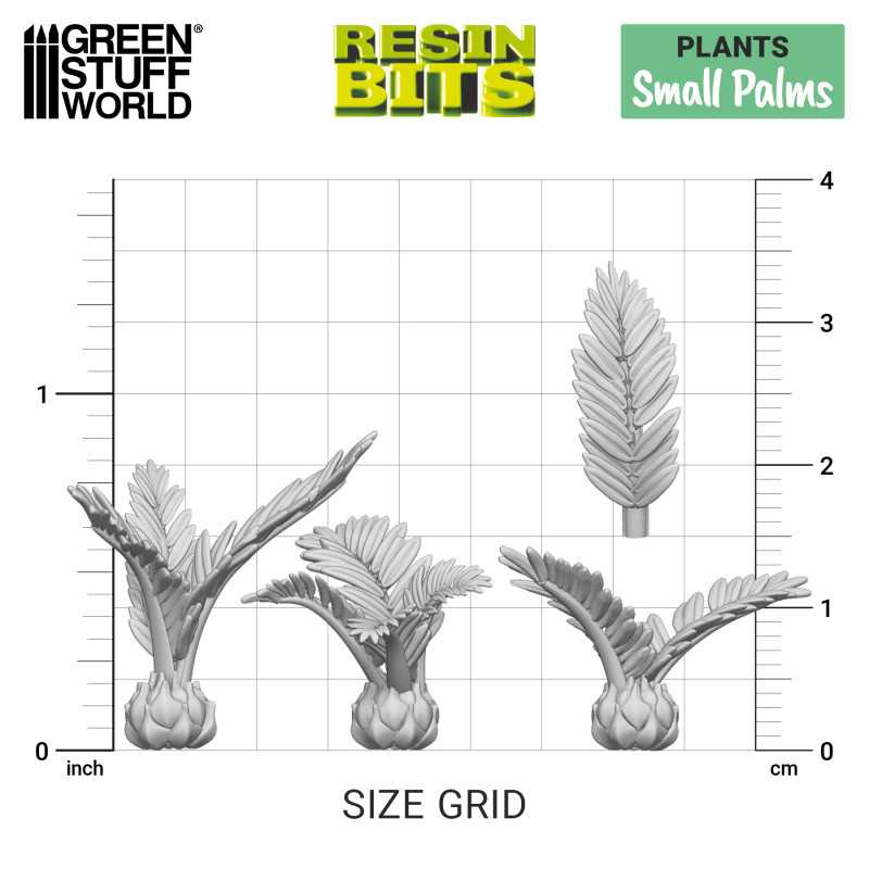 GSW Resin Basing Set - Small Palms - Image 3