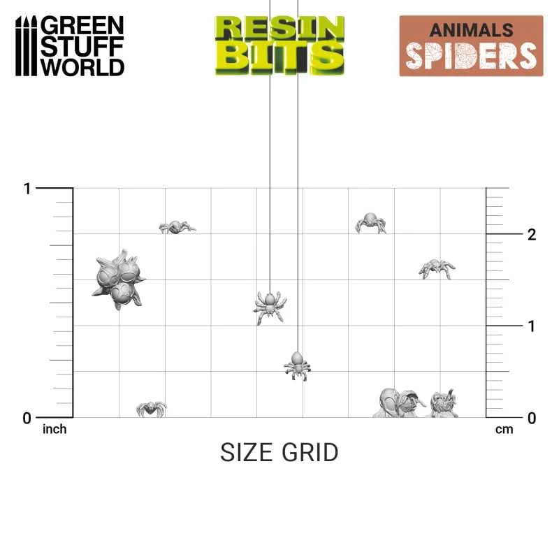 GSW Resin Basing Set - Small Spiders - Image 3