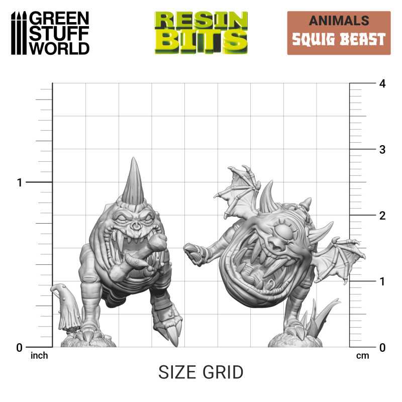 GSW Resin Basing Set - Squig Beasts - Image 3