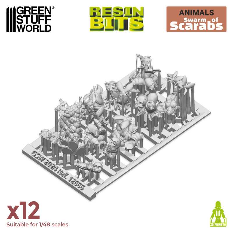 GSW Resin Basing Set - Swarm of Scarabs - Image 2