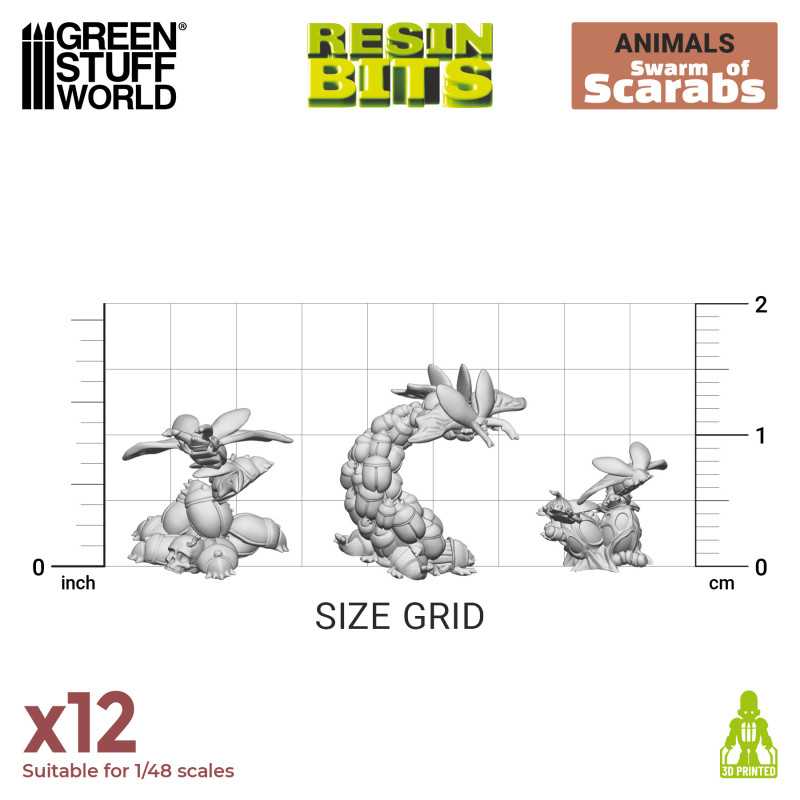 GSW Resin Basing Set - Swarm of Scarabs - Image 3