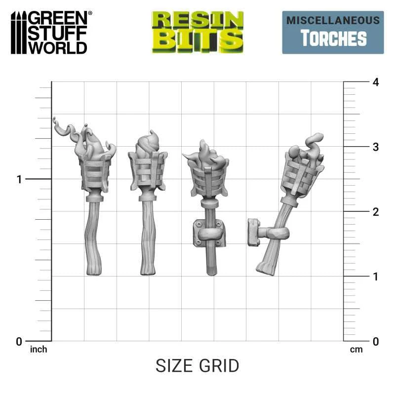 GSW Resin Basing Set - Torches - Image 3