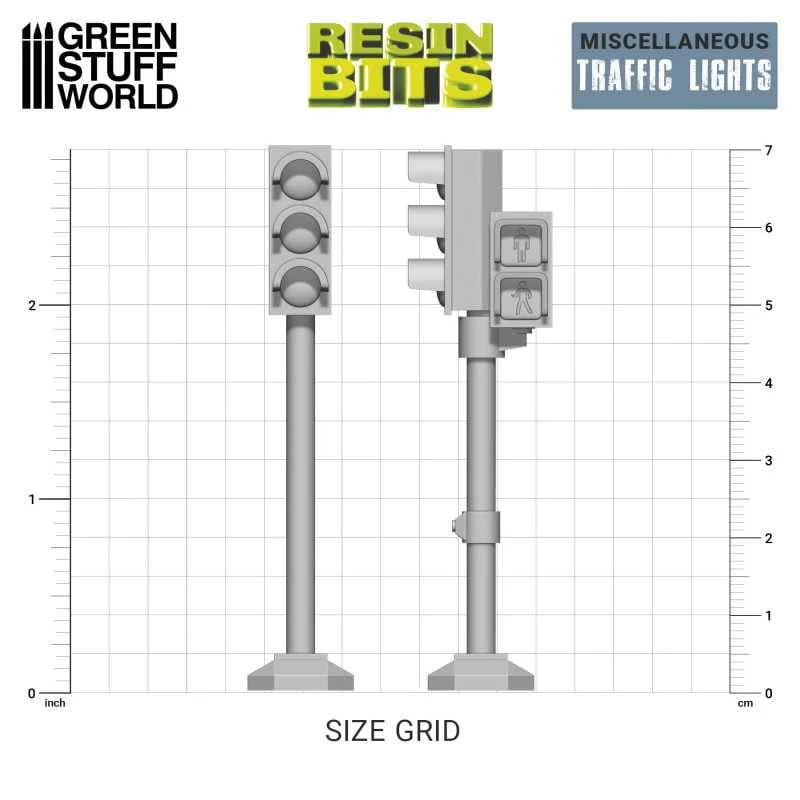 GSW Resin Basing Set - Traffic Lights - Image 2