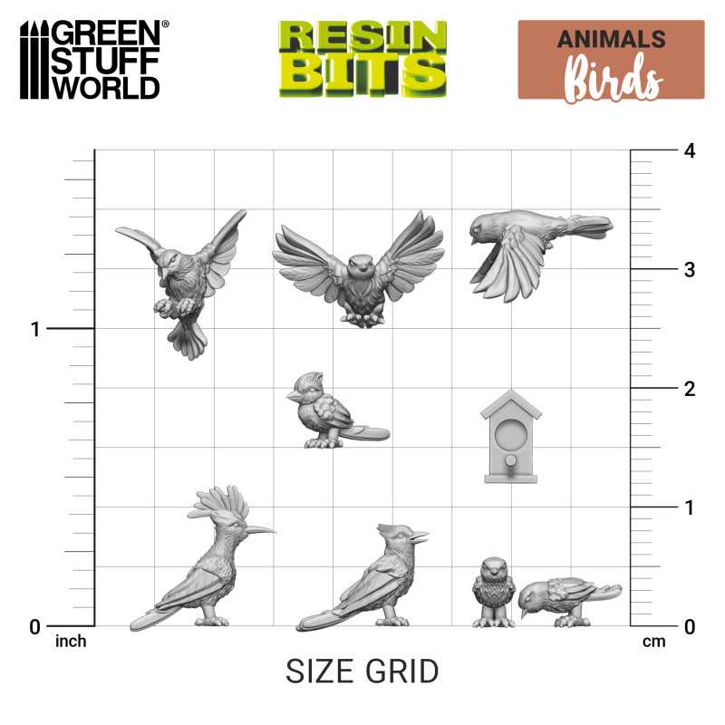 GSW Resin Basing Set - Wild birds - Image 2