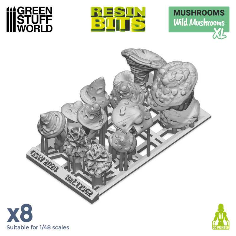 GSW Resin Basing Set - Wild Mushrooms XL - Image 2