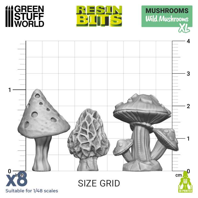 GSW Resin Basing Set - Wild Mushrooms XL - Image 3