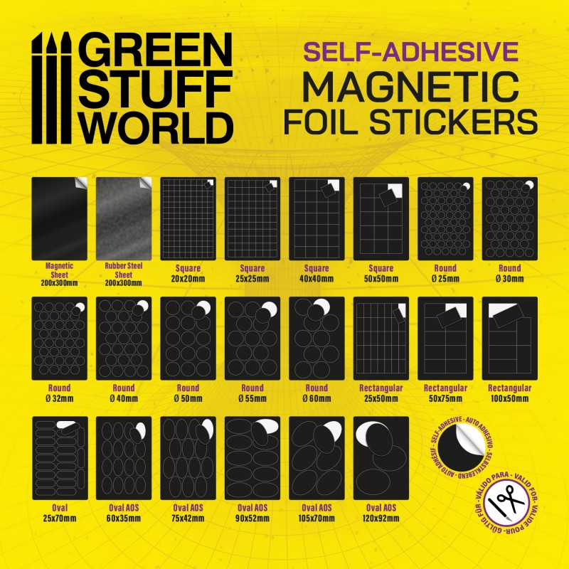 GSW Magnetic Adhesive Sheet - A4 x1 - Image 3