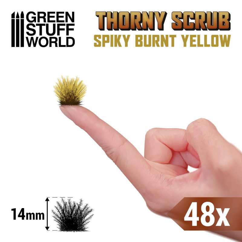 GSW Thorny Spiky Scrub - Burnt Yellow - Image 2