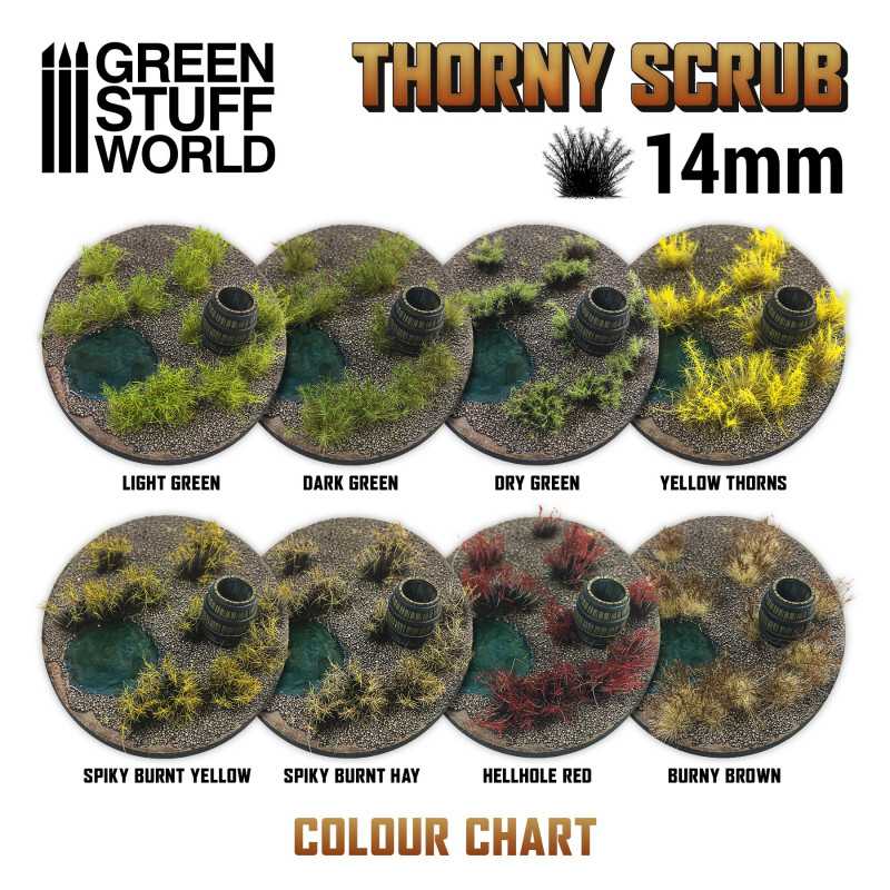 GSW Thorny Spiky Scrub - Light Green - Image 2