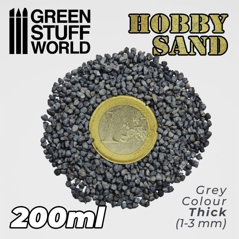 GSW Hobby Sand - Thick Dark Grey - 200ml - Image 2