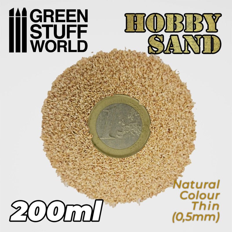 GSW Hobby Sand - Thin Natural - 200ml - Image 2