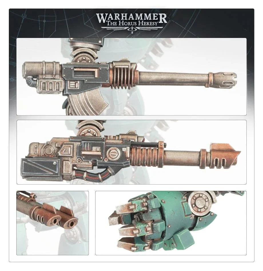 Horus Heresy: Legiones Astartes Contemptor Dreadnought Weapons Frame 1 - Image 2