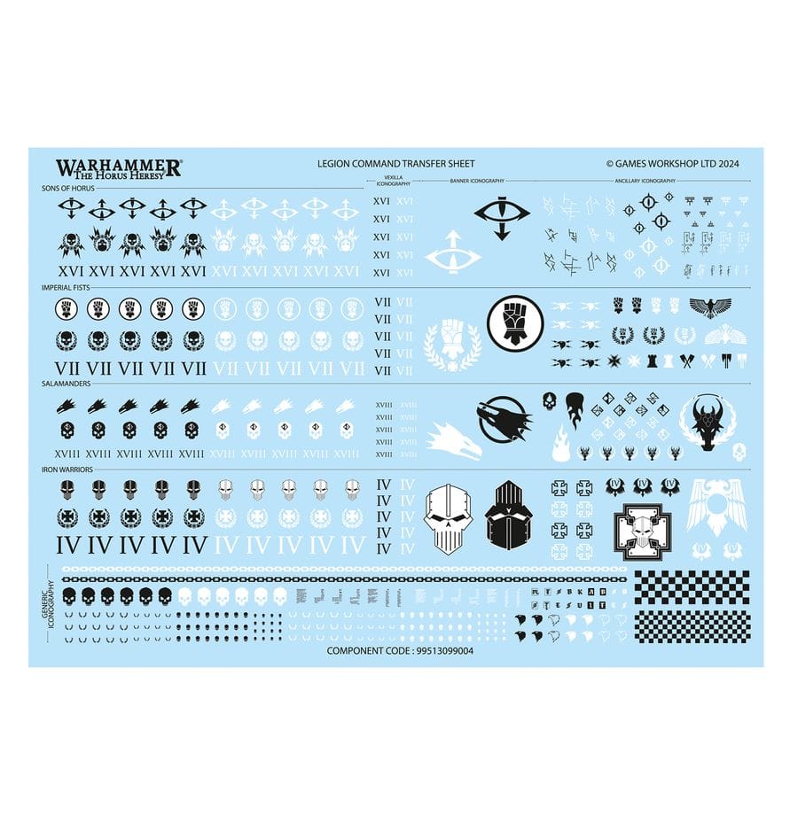 Horus Heresy: Legiones Astartes Legion Command Upgrade Set - Image 3