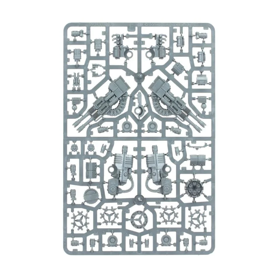 Horus Heresy: Legiones Astartes Leviathan Siege Dreadnought Ranged Weapons Frame - Image 2