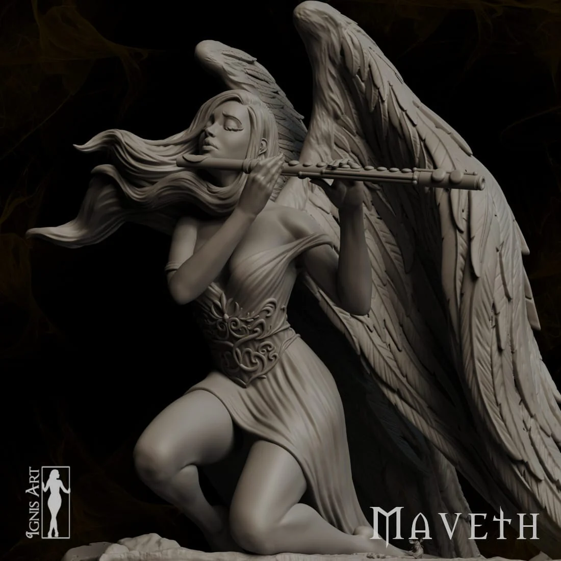 Ignis Art - Maveth - 75mm full figure - Image 9