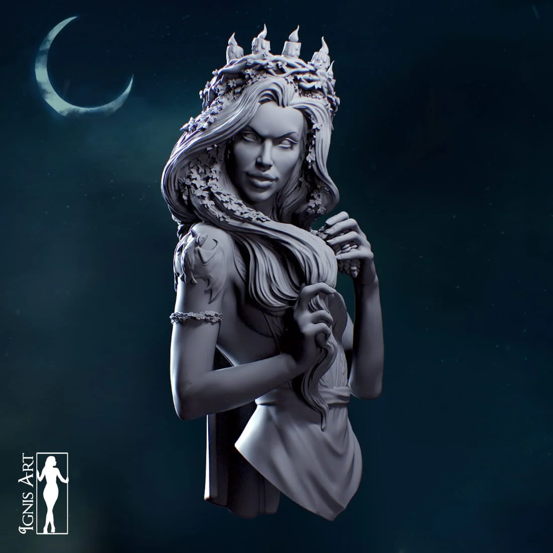 Ignis Art - Nocnica - 1:10 bust - Image 3